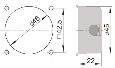 Produktbild von Hager 9182001, Grau, 200 Stück(e)