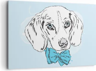 Produktbild von Bild auf Leinwand - Leinwandbild - Hund Labrador Auge Portrait - 100x70cm - Wand Bild - Wanddeko - Leinwanddruck - Bilder - Kunstdruck - Wanddekoration - Leinwand bilder - Wandkunst - AA100x70-3114