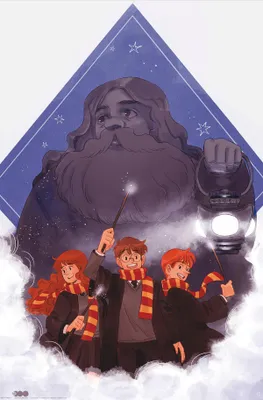 Produktbild von HARRY POTTER - Poster Maxi 91cmx51cm - Hagrid - Warner 100th