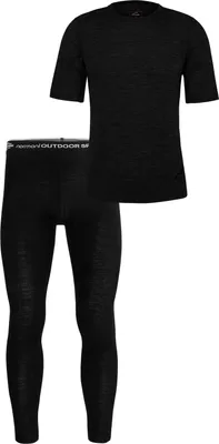 Produktbild von normani Herren Merino-Set T-Shirt und Unterhose