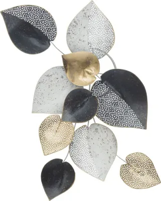 Produktbild von Mauro Ferretti Half Leaf Wandpaneel 62,5x5,5x40 cm mehrfarbig