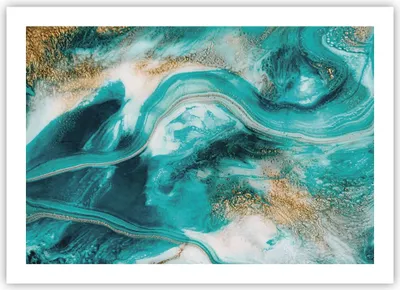 Produktbild von Poster - Poster ohne Rahmen - Wasser Meer Ozean - 70x50 cm - Wand Bild - Wanddeko - Wandbilder - Kunstposter - Wandposter - Bilder - Kunstdruck - Wanddekoration - Wandbild - P2XAA70x50-5108