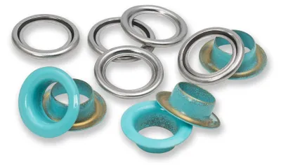 Produktbild von Prym 542547, Ösenverschluss, Messing, Silber, 1,1 cm, 20 Stück(e), Box