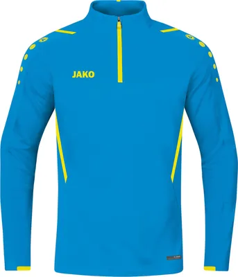 Produktbild von JAKO Uni Ziptop Challenge, Farbe:JAKO blau/neongelb, Groesse:XXL