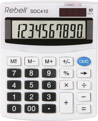 Obrázek produktu pro Rebell kalkulačka SDC 410 stolní / 10 míst