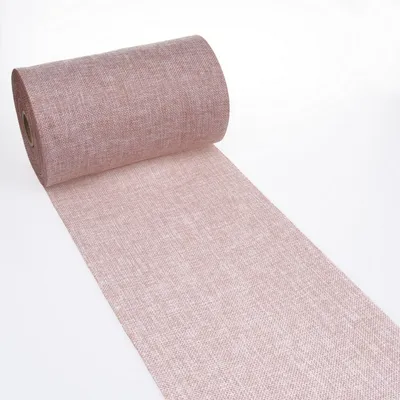 Produktbild von Tischläufer "Shabby Chic" in Leinenoptik - 300mm - 15m - col. 09 Kupfer - 69-300-15-09