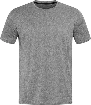Produktbild von Stedman ST8830 | Herren Shirt Recycled Sports-T Move - Farbe: Grey Heather - Größe: M