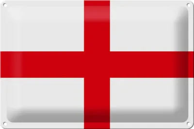 Produktbild von Blechschild Flagge England 30x20cm Flag of England