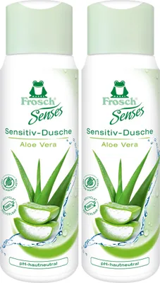 Produktbild von Frosch Senses aloe vera sensitiv-dusche 300ml - Duschgel (2er Pack)