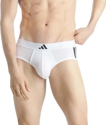 Produktbild von Adidas Underwear Low Rise 3 Stripes Active Flex Baumwolle Slips 2 Einheiten Weiß L Herren Weiß L