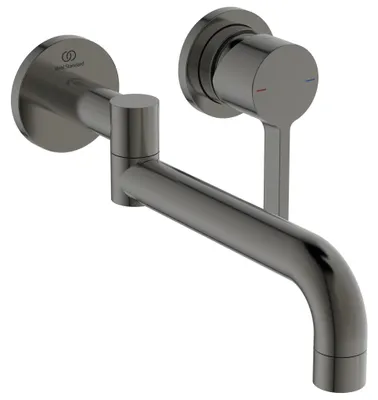 Immagine prodotto di Miscelatore monocomando per lavello, girevole a 180°, colore grigio