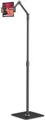 Produktbild von Famanu Tabletständer mit stabiler Basis - 4,7-12,9 Zoll, höhenverstellbar und 360 Grad drehbar