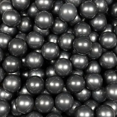 Produktbild von Bälle für Bällebad 7cm 500 Stück – Metallgraphit