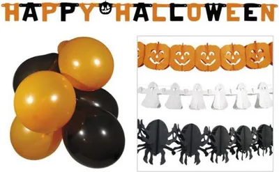 Image de Iden Halloween Party Deco Deco Set 3 Girla Deco Set 3 Girla