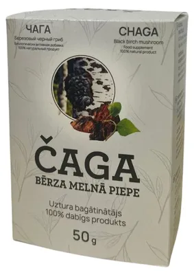 Obrázek produktu pro 100% přírodní čaj z čagy - 50 g