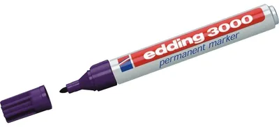 Produktbild von edding Permanentmarker 3000/4-3000008 violett