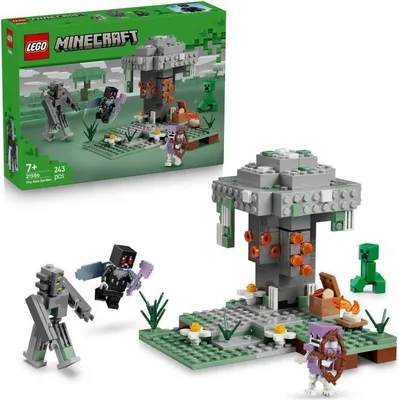 Produktbild von LEGO Minecraft Le Jardin Pâle 21586, Bauset mit Grinsefigur, Creeper, Skelett, für Jungen und Mädchen ab 7 Jahren
