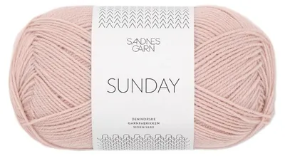 Produktbild von Sandnes Sunday 50g - Wolle 3511 powder pink