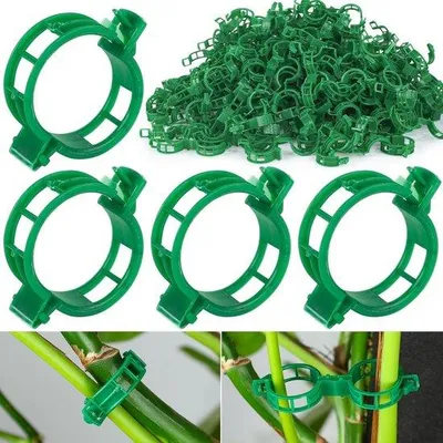 Produktbild von Famanu Pflanzenclips für Kletterpflanzen - 100 Stück - robust und wiederverwendbar