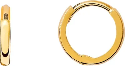 Produktbild von Xenox XG9K6010G Creolen Ohrringe Damen Fine Klassik Klein Gelbgold 375/- Ø 10 mm