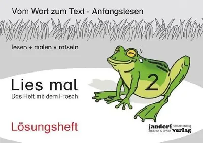 Produktbild von Lies mal 2 - Das Heft mit dem Frosch. Lösungsheft