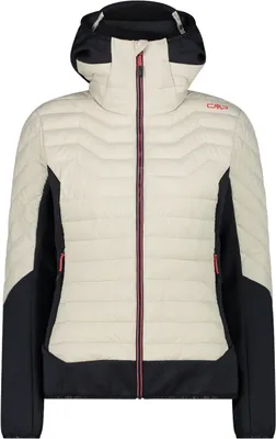 Produktbild von Cmp Woman Jacket Hybrid Fix Hood Vaniglia 46