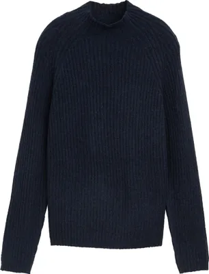 Produktbild von Relaxed Fit Strickpullover mit Stehkragen