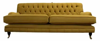 Image de Canapé Chesterfield 3 places rembourré Tissu Canapés élégants