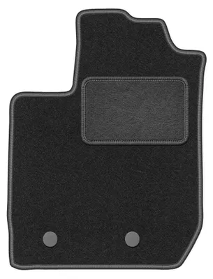 Immagine prodotto di Tappetino guidatore in moquette per Dacia Duster II 2WD 2018- (SUV) – 1 pezzo, grigio grafite, su misura – Wielganizator LUX