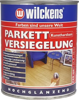 Produktbild von Wilckens Parkettversiegelung hochglänzend, 750 ml, Farblos