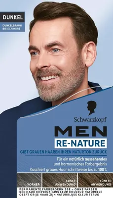 Produktbild von Schwarzkopf RE-NATURE Männer DUNKEL - 1 Stk