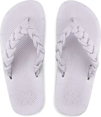 Produktbild von Damen Flip-Flops Comfy Weave Zehentrenner leicht weiß 42