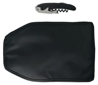 Immagine prodotto di Solidchoice - Set di accessori per il vino, completo di cavatappi e copribottiglia refrigerante - Perfetto per degustazioni