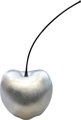 Obrázok produktu pre Gilde Cherry Celebration, dekorácia, dekoratívny predmet, socha, keramika, strieborná farba, V 90 cm, 15722