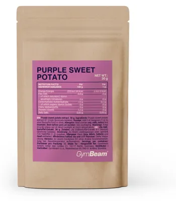 Produktbild von GymBeam - Lila Süßkartoffelextrakt, 30 g