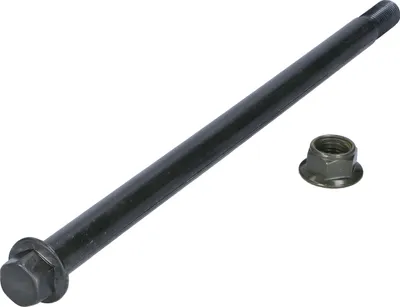 Zdjęcie produktu dla Oś tylnego koła BestPrice, 15 mm, gwint M14x1,25, kompatybilna z Derbi Senda 50 DRD