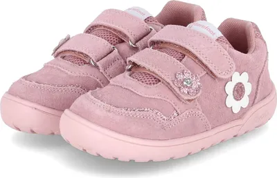 Produktbild von Lurchi Mädchen Halbschuhe Klettschuhe JOLA Rosa Rauleder Größe:24