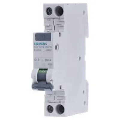 Obrázek produktu pro RCBO 6kA TypA 30mA C10 - Jistič svodového proudu 5SV1316-7KK10