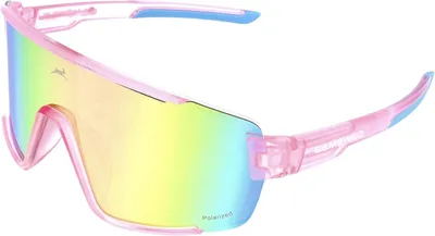 Image de Lunettes de sport TR90, anti-buée, unisex, vertes et roses, pour vélo et ski