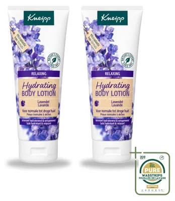 Immagine prodotto di 2 confezioni di crema corpo rilassante Kneipp alla lavanda - 200 ml ciascuna - confezione risparmio - 2 pezzi