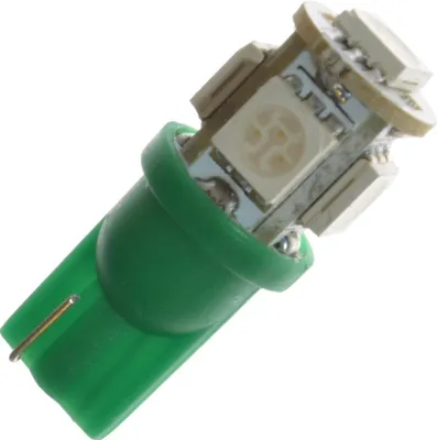 Produktbild von LED lamp - Ledson - 5-Led - T10 / W5W - Grün - 12V