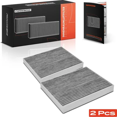 Obrázok produktu pre Frankberg 2x filter vzduchu v kabíne s aktívnym uhlím pre Hyundai Tucson TL Kona KIA Sportage QL