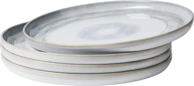 Produktbild von Gipfelstück Speiseteller-Set, Steinzeug , TIEFER SEE