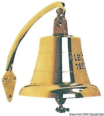 Obrázek produktu pro Masivní bronzový lodní zvon Ø 160 mm, 1 kus