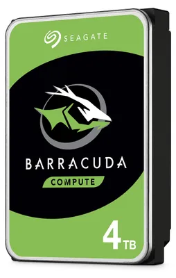 Produktbild von Seagate Barracuda 4TB interne Festplatte HDD, 3.5', 5400U/Min, 256MB ST4000DM004