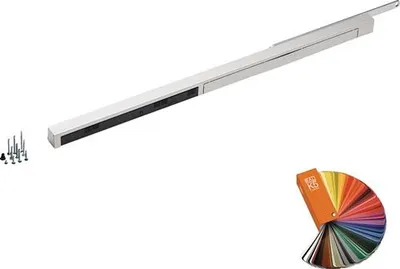 Produktbild von Dorma Gleitschiene G-EMR i.Contur Design mit Rauchmelder weiß - 64070011