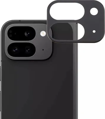 Obrázok produktu pre Kompletné ochranné sklo na objektívy fotoaparátu pre Google Pixel 9 Pro Fold Premium, čierne