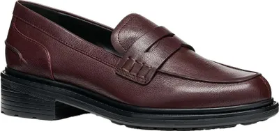 Produktbild von Geox - "Walk Pleasure" Mokassins für Damen, Leder FS12313 (40 EU) (Weinrot)