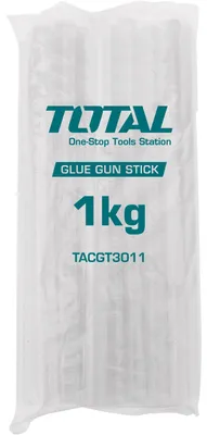 Imagen del producto de Total TACGT3011: Varillas de soldadura transparentes, 1 kg, diámetro de 112 mm, longitud de 30 cm