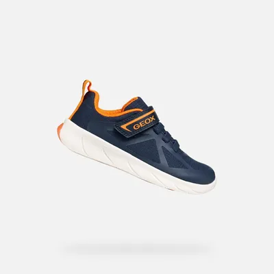 Produktbild von Geox Dunkelblaue Barfußschuhe für Jungen von Foot-run 24